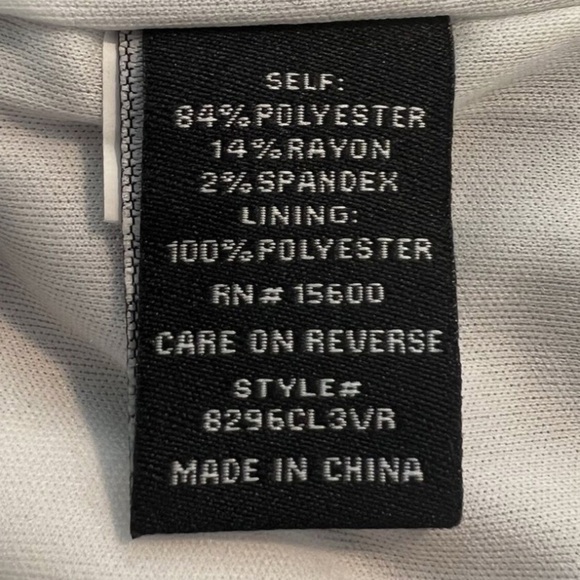 Violets and Roses Dress Size 0 Tweed Black White STITCH FIX NWT - Picture 4 of 6